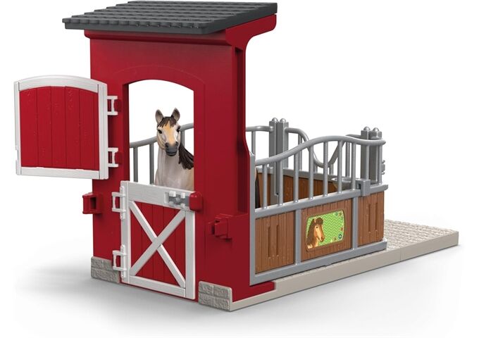Schleich Ponybox mit Mustang Stute