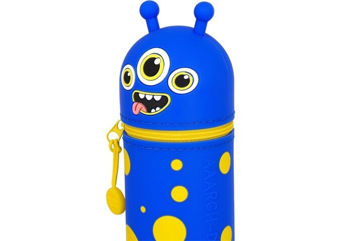 Legami KAWAII 2-IN-1 SOFT SILICONE PENCIL CASE - MONSTER