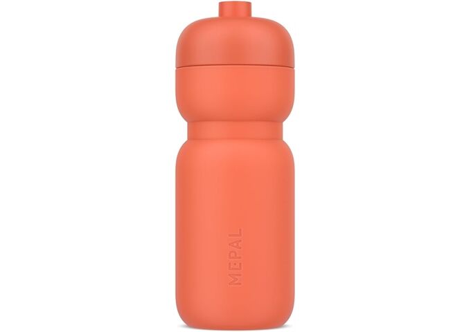 MEPAL Sportflasche Squeeze 600 ml - Peach Orange