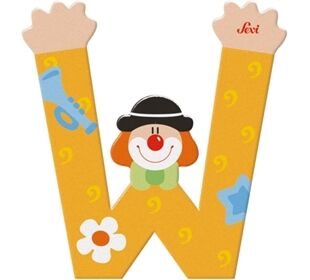 trudi Buchstabe Clown W