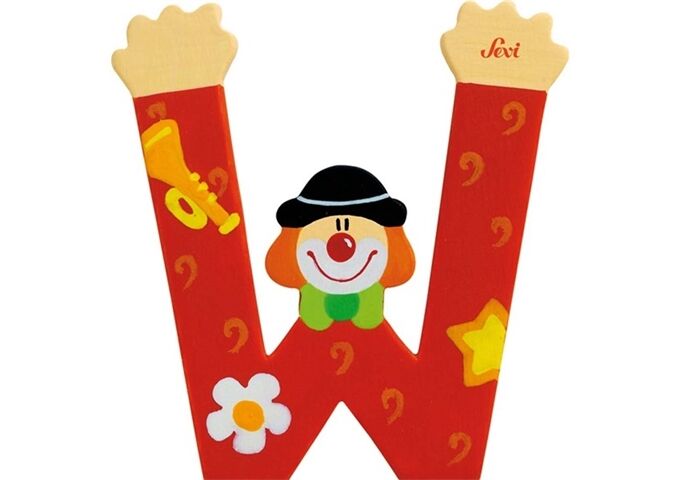 trudi Buchstabe Clown W