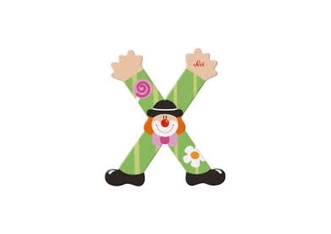 trudi Buchstabe Clown X