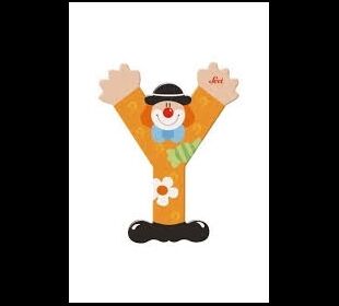 trudi Buchstabe Clown Y