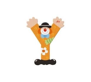 trudi Buchstabe Clown Y