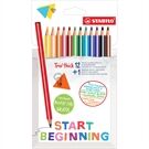 STABILO Farbstiftetui Trio 12ST+ 1 Gratis