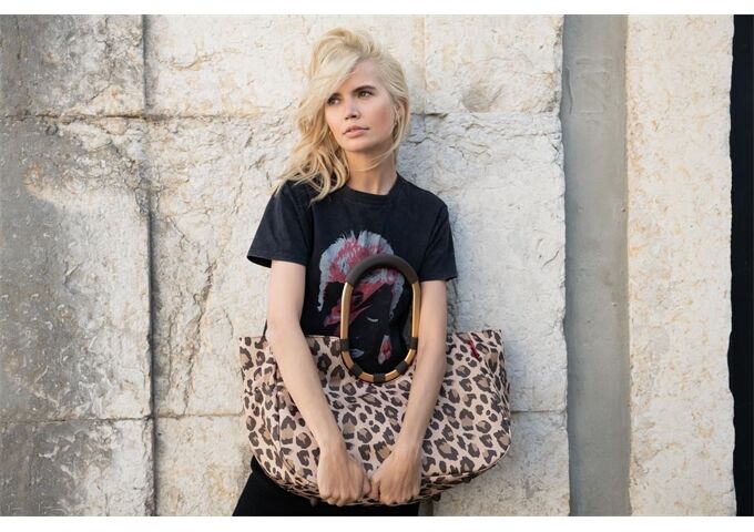 Reisenthel loopshopper L frame leo macchiato