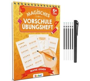 Edubini Magisches Vorschule Übungsheft Mathe Le