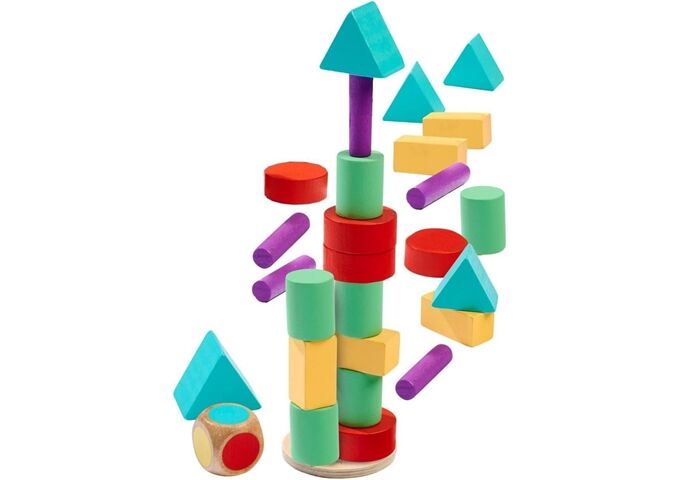 Eichhorn Eh Games Stapelspiel Würfel