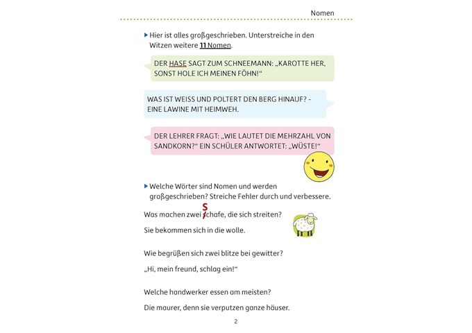 Hauschka Verlag Mein Übungsheft Gramatik - 3 Klasse