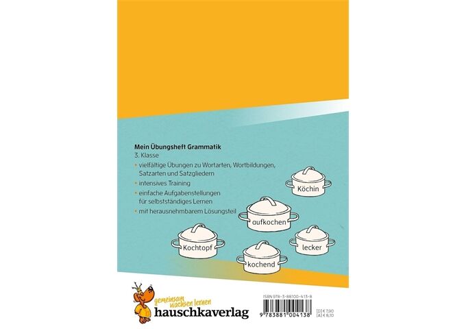 Hauschka Verlag Mein Übungsheft Gramatik - 3 Klasse