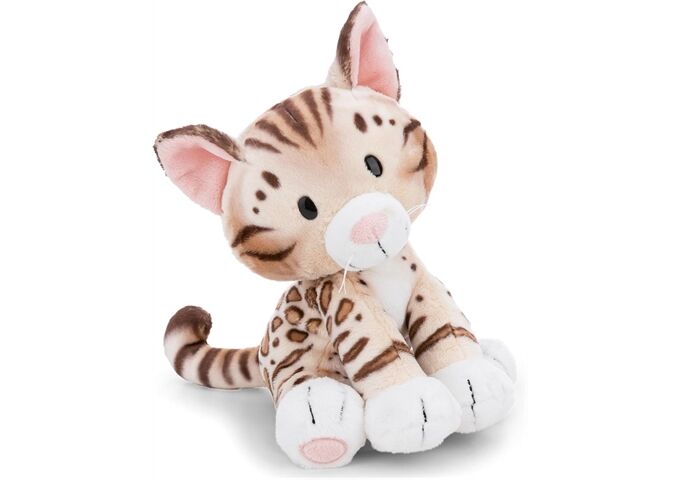 Nici Kuscheltier Katze Bengal 25cm sitzend GREEN