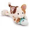 Nici Kuscheltier Glückskatze & Fisch30 cm liegend GREEN