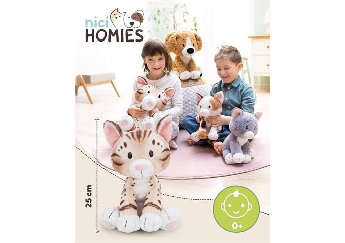 Nici Kuscheltier Katze Bengal 25cm sitzend GREEN