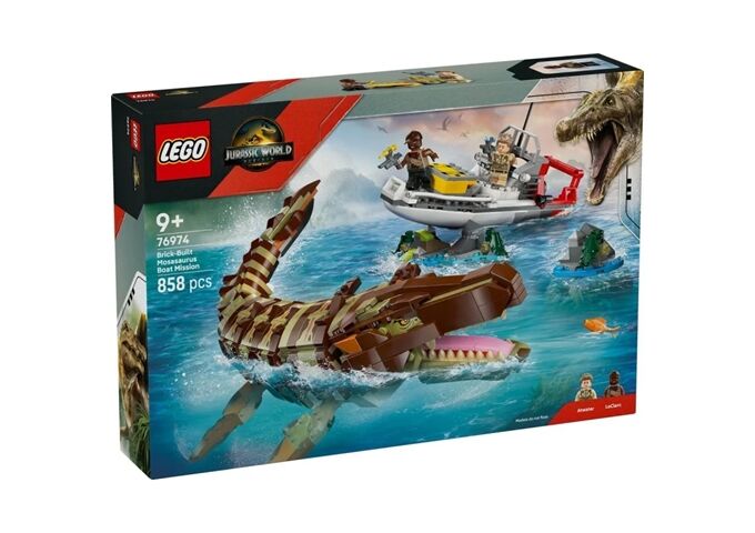 LEGO® Lgo Jur Mosasaurier Die BootmissionFwn