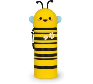 Legami KAWAII 2-IN-1 SOFT SILICONE PENCIL CASE - Bee