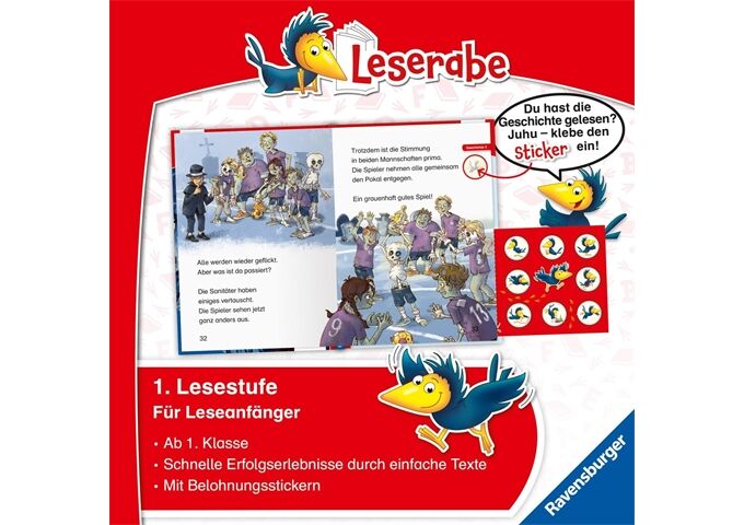 Ravensburger Leserabe - 1. Lesestufe Gruselgeschicht