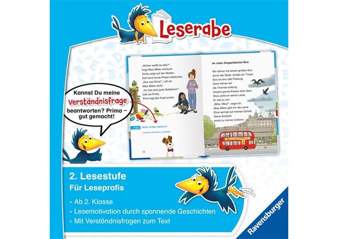 Ravensburger Leserabe - 2. Lesestufe Auf HeißerSpur