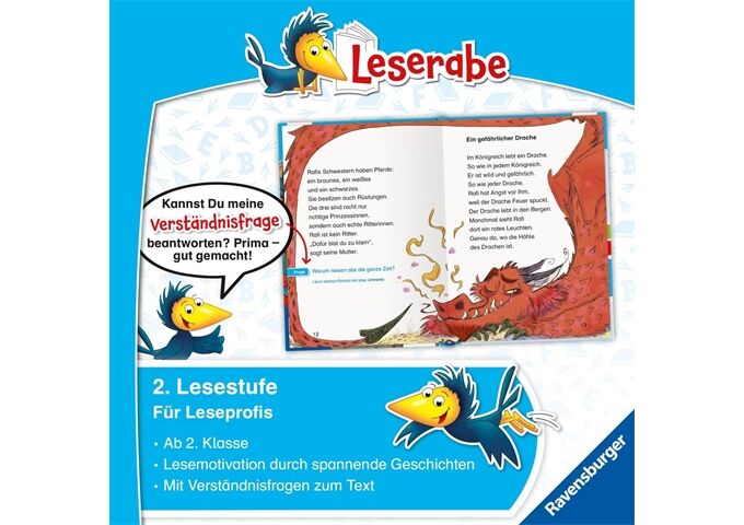 Ravensburger Leserabe - 2. Lesestufe Ritter RafiUnd