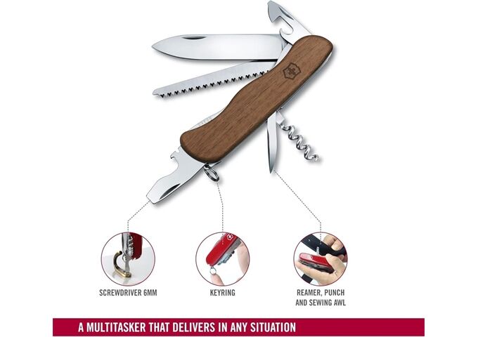 Victorinox Forester Wood, 111 mm, braun