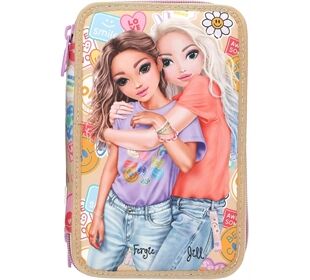 Depesche Topmodel 3 Fach Federtasche Girl Power