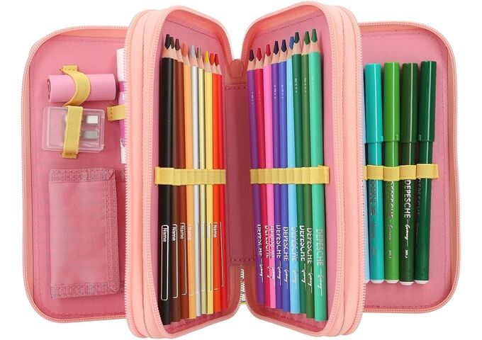 Depesche Topmodel 3 Fach Federtasche Juicy