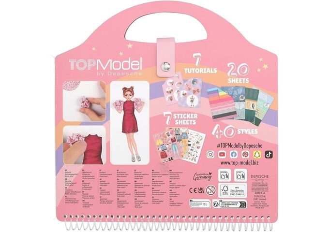 Depesche Topmodel Dress Me Up Collage Book