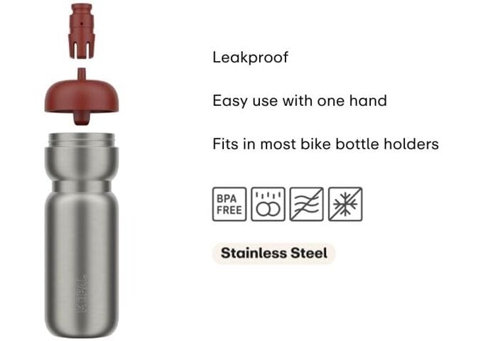 MEPAL EDELSTAHL TRINKFLASCHE PULL SPORT midnight blue