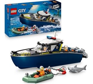 LEGO® City Verfolgungsjagd Im Polizeiboot