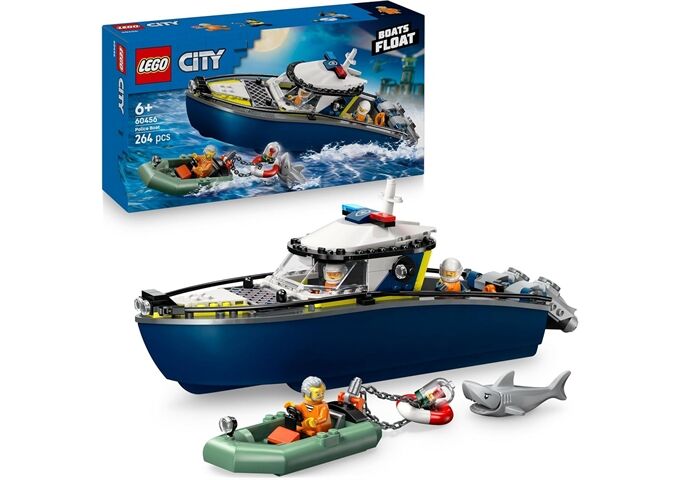 LEGO® City Verfolgungsjagd Im Polizeiboot