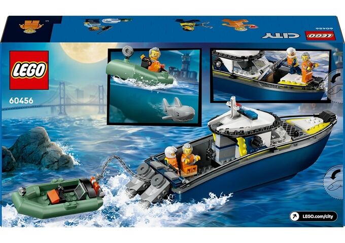 LEGO® City Verfolgungsjagd Im Polizeiboot