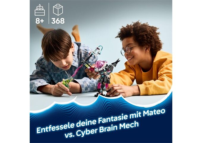 LEGO® Dreamzzz Mateo Vs. Cyberhirn-Mech