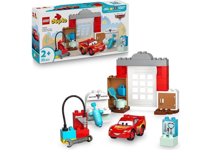 LEGO® Duplo Mcqueens Besuch In Docs Werkstatt