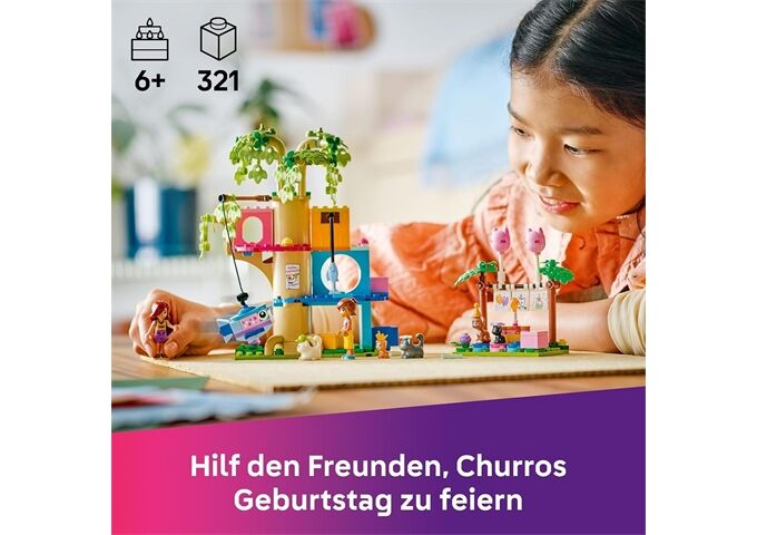 LEGO® Friends Katzengeburtstagsparty & Baumhau