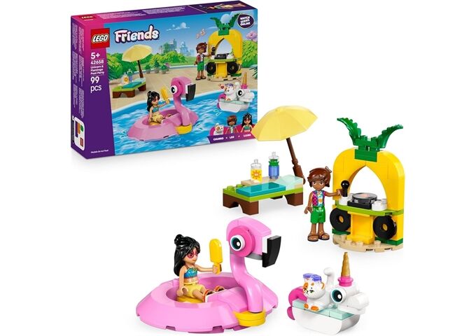 LEGO® Friends Poolparty Mit Einhorn Und Flamin