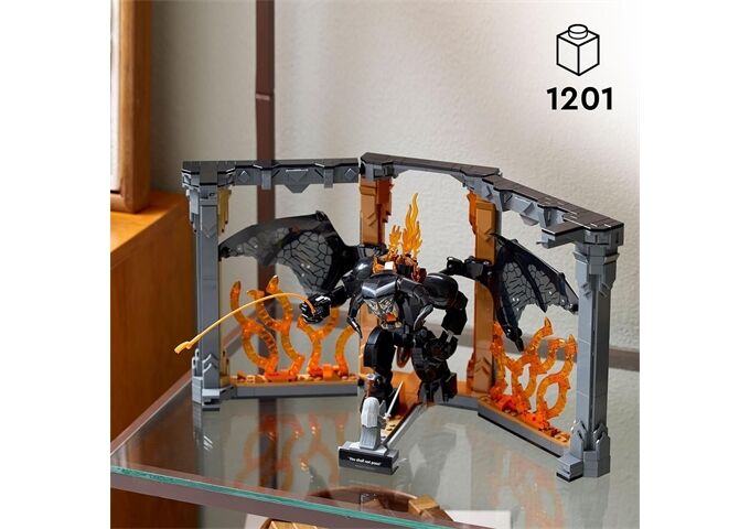 LEGO® Icons Der Herr der Ringe: Balrog™ Bücherstütze