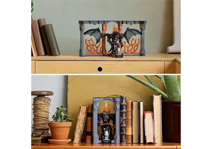 LEGO® Icons Der Herr der Ringe: Balrog™ Bücherstütze