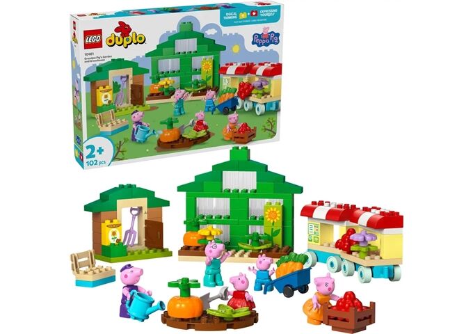 LEGO® Lgo Duplo Peppa Pig Opas Garten UndGewä
