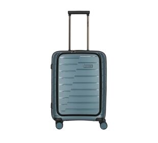 Travelite AIR BASE 4w Trolley S Vortasche, Eisblau