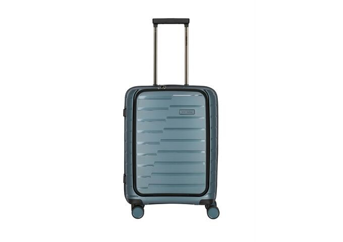 Travelite AIR BASE 4w Trolley S Vortasche, Eisblau