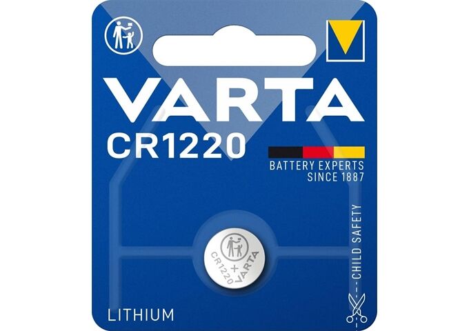 Varta Batterie Knopf Lithium 3V CR1220 1er