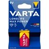 Varta Batterie MAX 9Volt Blister