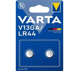 Varta Knopfzelle V13GA/LR44 Electronics 2er