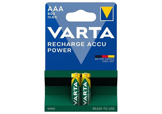 Varta Batterie Accu Power Micro AAA 800mAh