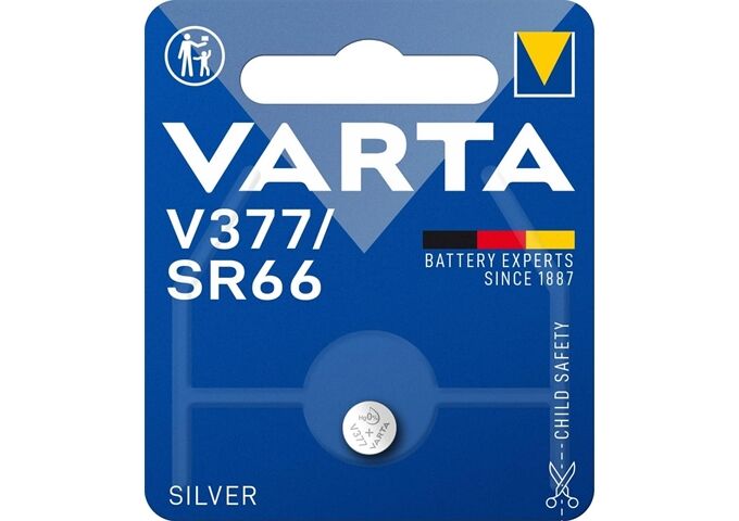 Varta Knopfzelle V377 (AG4) Blister