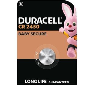 Duracell Lithium Knopfzellen - CR 2450, 3 V