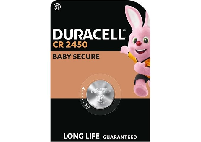 Duracell Lithium Knopfzellen - CR 2450, 3 V