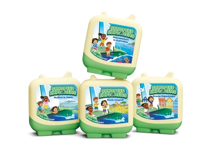 Tonies Sunspeed Explorers- Clever Tonie SET