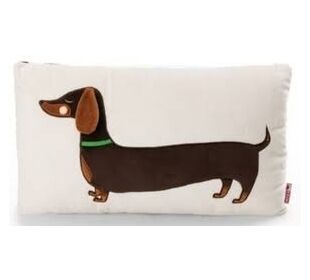 Nici Kissen Dackel 43x25cm