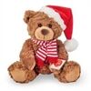 Teddy-Hermann Braunbär Howard mit Weihnachtsoutfit 34cm