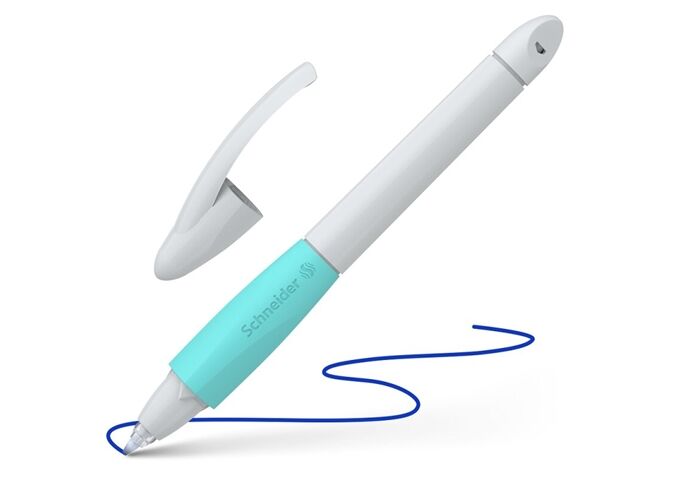 SCHNEIDER Tintenroller Base Ball M hellgrau/türkis